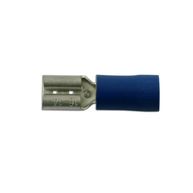 CONNECT Wiring Connectors - Blue - Female Slide-On - 4.8mm - Pack Of 100