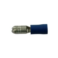 CONNECT Wiring Connectors - Blue - Male Bullet - 5mm - Pack Of 100