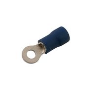 CONNECT Wiring Connectors - Blue - Ring - 5.3mm - Pack Of 100
