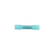 CONNECT Wiring Connectors - Blue - Heat Shrink Butt - 5mm - Pack Of 100