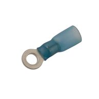 CONNECT Wiring Connectors - Blue - Heat Shrink Ring - 6.0mm - Pack Of 25