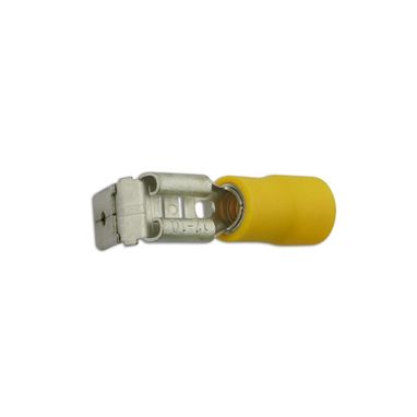 CONNECT Wiring Connectors - Yellow - Piggy-Back - 6.3mm - Pack Of 100