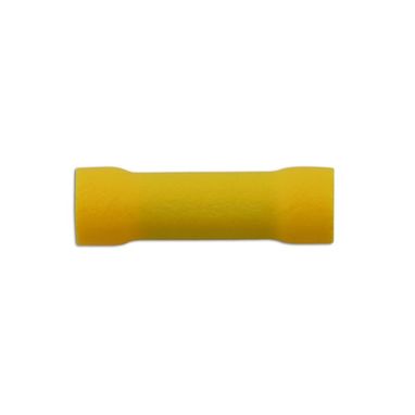 CONNECT Wiring Connectors - Yellow - Butt - 12mm - Pack Of 100