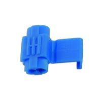 CONNECT Wiring Connectors - Blue - Splice - 0.75mm-2.5mm - Pack Of 100