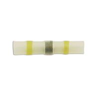 CONNECT Wiring Connectors - Yellow - Heat Shrink Butt Solder Type - 2:6mm - Pack Of 10