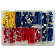 CONNECT Wiring Connectors - Assorted - Slide-On - Box Qty 200