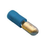 PEARL CONSUMABLES Wiring Connectors - Blue - Male Bullet - Pack of 50