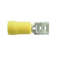 WOT-NOTS Wiring Connectors - Yellow - Female Slide-On 250 - 6.3mm - Pack of 2