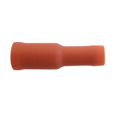 WOT-NOTS Wiring Connectors - Red - Female Bullet - 4mm - Pack of 25