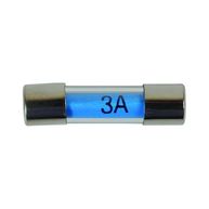 CONNECT Fuses - Mini Glass Type - 3A - Pack Of 100