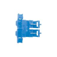 WOT-NOTS Fuse Holder - Self Stripping Blade Type - Blue