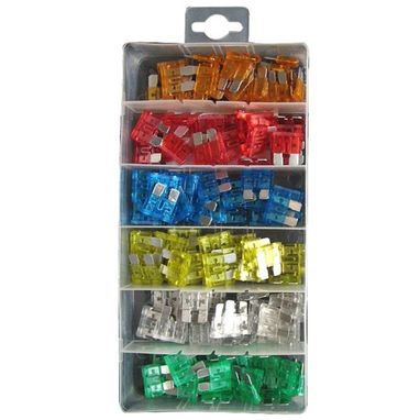 PEARL CONSUMABLES Fuses - Standard Blade - Assorted - Pack Of 120