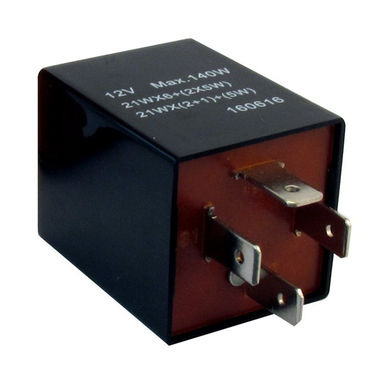 CAMBIARE Flasher Relay - 12V - 126A - 4-Pin - Plug Type
