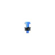 CONNECT Number Plate Screws & Nuts - Blue - No.6 x 3/4in. - Pack Of 100