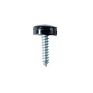 CONNECT Number Plate Screws - Black - No.8 x 3/4in. - Pack Of 100