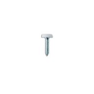 CONNECT Number Plate Screws - White Polytop - 4.8mm x 24.0mm - Pack Of 100