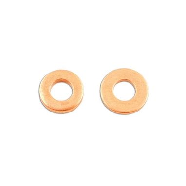 CONNECT Copper Washers - Injection - 15.0mm x 7.5mm x 3.0mm - Pack Of 50