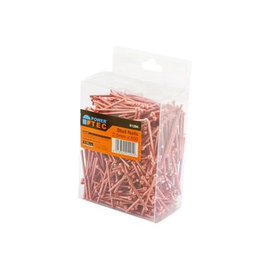 POWER-TEC Stud Nails - 2.5mm - Pack Of 500