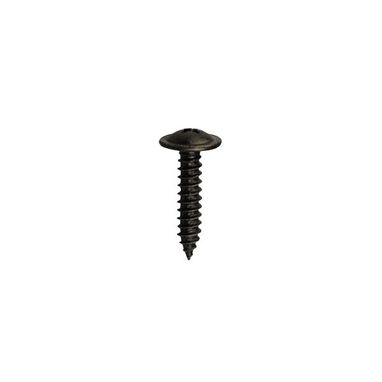 WOT-NOTS Screw Self Tap Flanged - 1/2in. & 3/4in. No 10 Black - Pack of 7
