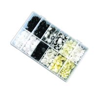 CONNECT Box Of Trim Clips - Assorted - Peugeot/Citroen - Pack Of 340