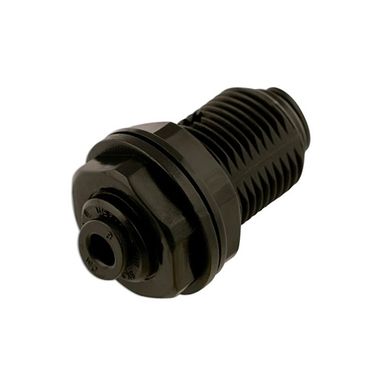 CONNECT Hose Connector - Bulkhead Push-Fit - 6mm - Pack Of 5
