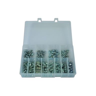 CONNECT Grease Nipples - Assorted Metric/Imperial - 130 pieces