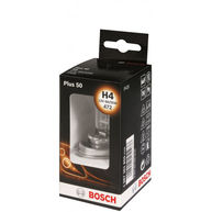 BOSCH Headlamp Halogen - H4 12V 60/55W P43t - Plus 50