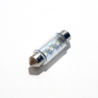 AUTOLAMPS LED Bulb - 12V Festoon 11X38mm 3-LED - White
