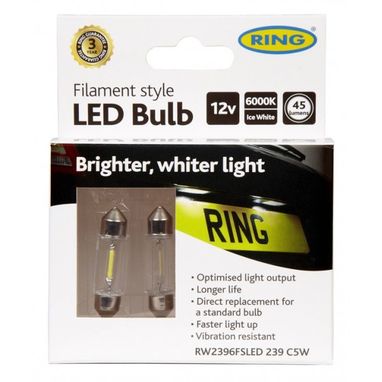 RING Filament Style LED - C5W 12V - 6000K