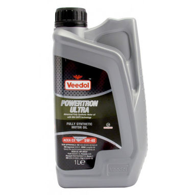 VEEDOL Powertron Ultra 5W-40 - Fully Synthetic - 1 Litre