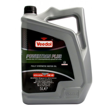 VEEDOL Powertron Plus 5W-40 - Fully Synthetic - 5 Litre