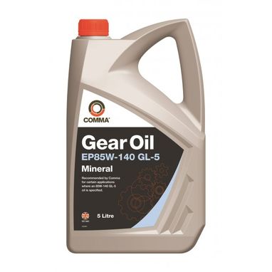 COMMA Gear Oil EP85W140 - 5 Litre