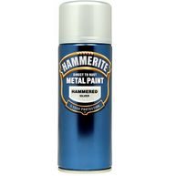 HAMMERITE Direct To Rust Metal Paint - Hammered Silver - 400ml
