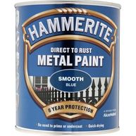 HAMMERITE Direct To Rust Metal Paint - Smooth Blue - 750ml
