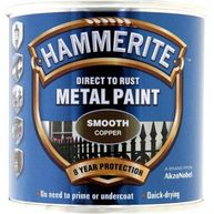 HAMMERITE Direct To Rust Metal Paint - Smooth Copper - 250ml