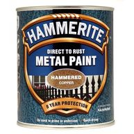 HAMMERITE Direct To Rust Metal Paint - Hammered Copper - 750ml