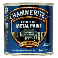 HAMMERITE Direct To Rust Metal Paint - Smooth Wild Thyme - 250ml