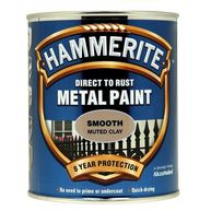 HAMMERITE Direct To Rust Metal Paint - Smooth Muted Clay - 750ml