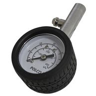 POLCO Tyre Pressure Gauge - Analogue - Mini Dial