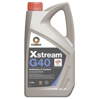 COMMA Xstream G40 Antifreeze & Coolant - Concentrated - 2 Litre