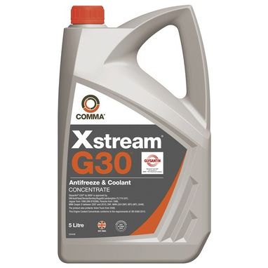 COMMA Xstream G30 Antifreeze & Coolant - Concentrated - 5 Litre
