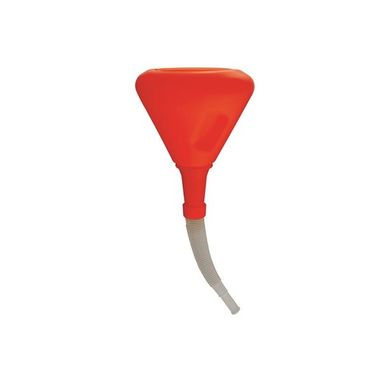 LASER Fast Fill Funnel With Filter - Red - 230mm