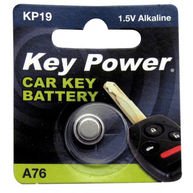 KEYPOWER Coin Cell Battery A76 - Alkaline 1.5V