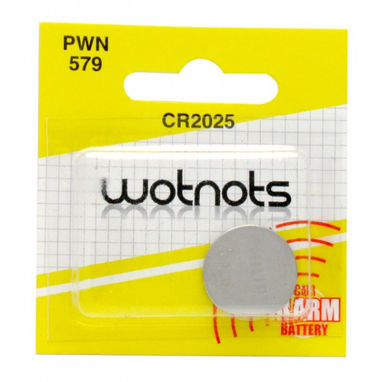 WOT-NOTS Coin Cell Battery CR2025 - Lithium 3V