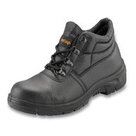 WORKTOUGH Safety Chukka Boots - Black - UK 5