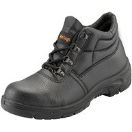 WORKTOUGH Safety Chukka Boots - Black - UK 14