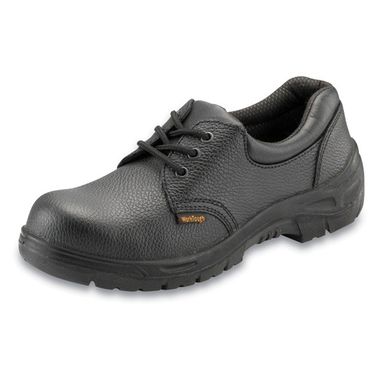 WORKTOUGH Safety Shoes - Black - UK 11
