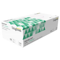 UNICARE Latex Powdered Gloves - Medium - Pack of 100