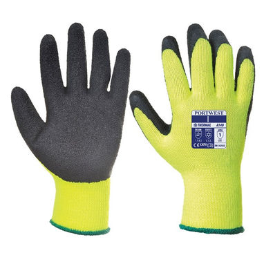 PORTWEST Thermal Grip Glove - Black - X Large