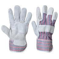 PORTWEST Canadian Rigger Gloves - Grey - Pack of 12